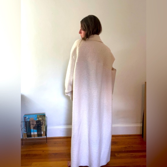 Oversized Asymmetrical Coat - Picture 5 of 6